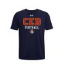 Image de T-shirt sport  junior dry fit Under Armour Logo personalisé