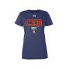 Image de T-shirt sport dry fit femme Under Armour Logo personalisé