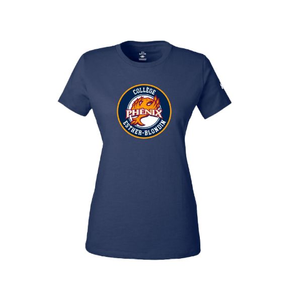 Image de T-shirt  60% coton 40% polyester femme Under Armour