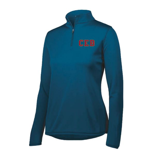 Image de Chandail 1/4 zip femme Augusta
